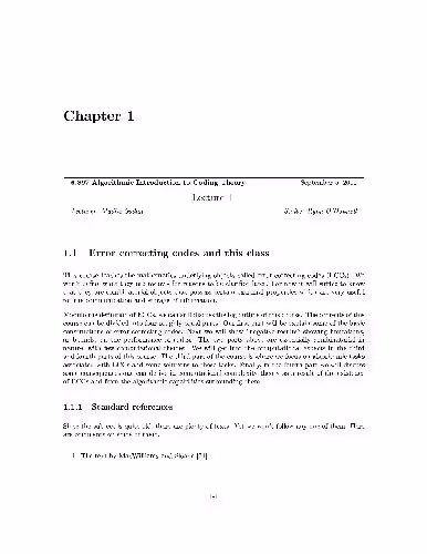 خرید و دانلود نسخه کامل کتاب Algorithmic Introduction to Coding Theory