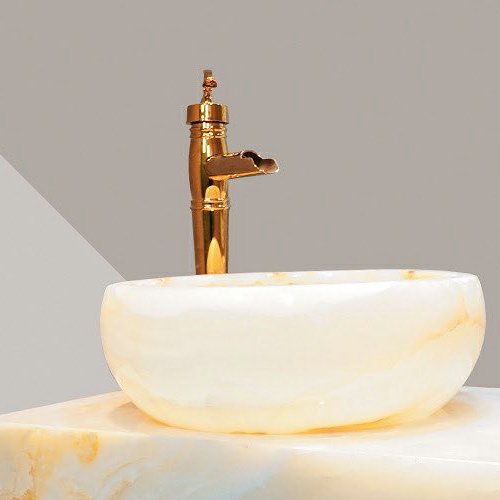 شیر طلایی روشویی مدل پمپی ارسال امن و سریع با بیمه به شهرستان