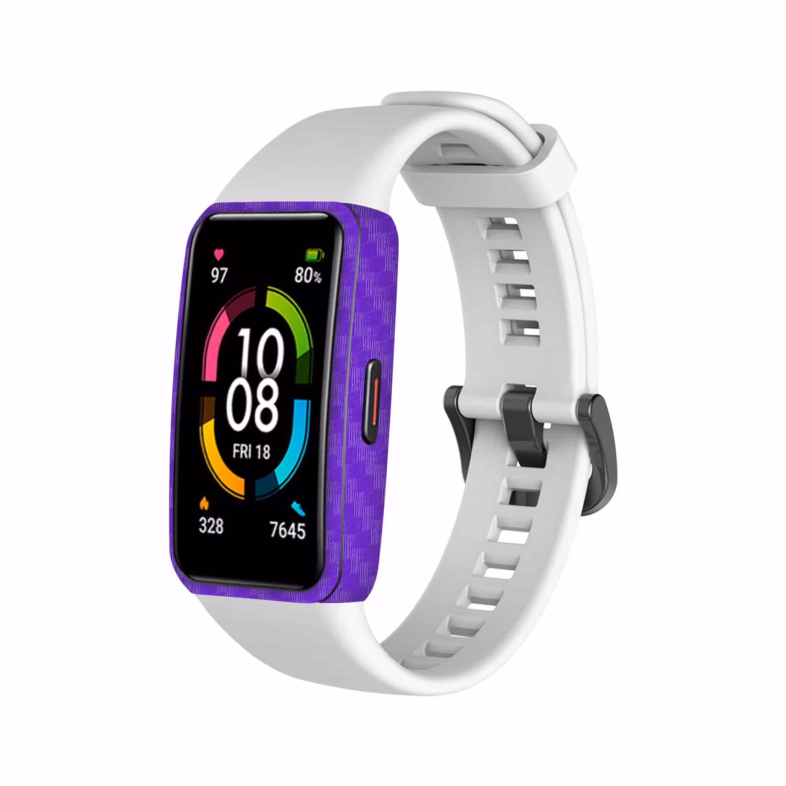 برچسب ماهوت طرح Purple Fiber مناسب برای ساعت هوشمند هوآوی band 6
