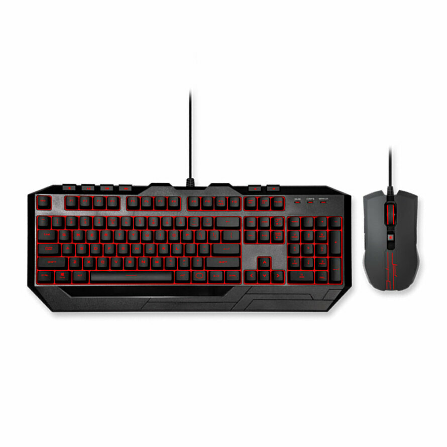 کیبورد و موس گیمینگ کولرمستر DEVASTATOR 3 PLUS