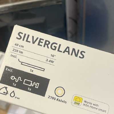 چراغ خطی ال ای دی 3.4 وات ایکیا مدل SILVERGLANS