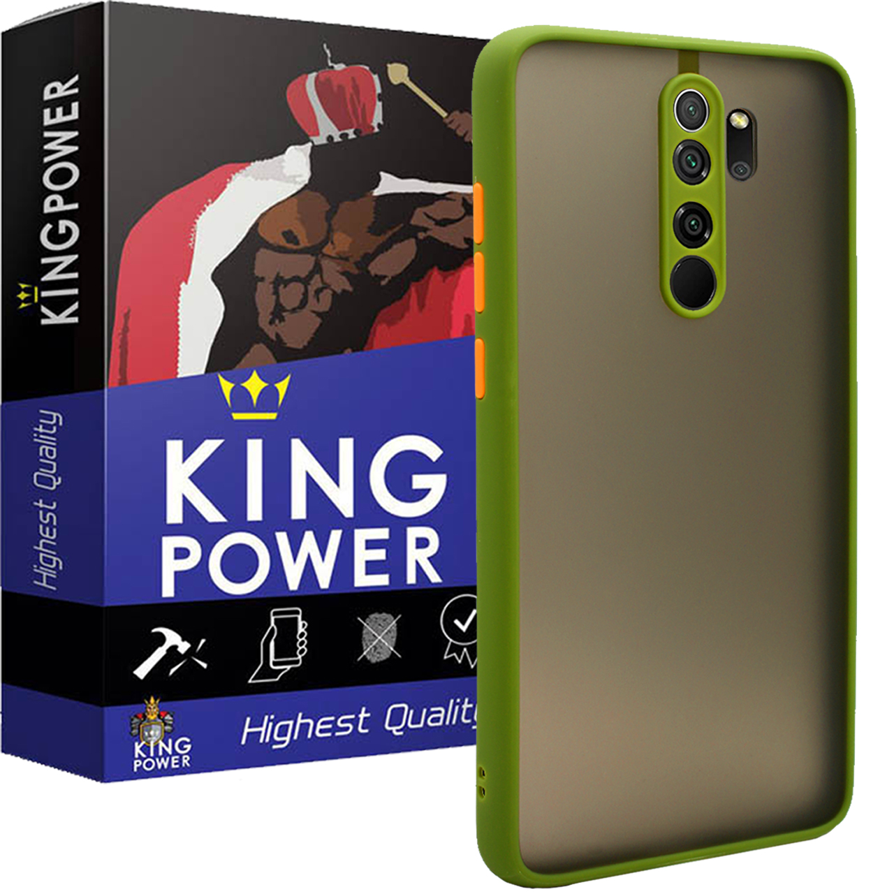 کاور کینگ پاور مدل M22 مناسب برای گوشی موبایل شیائومی Redmi Note 8 Pro