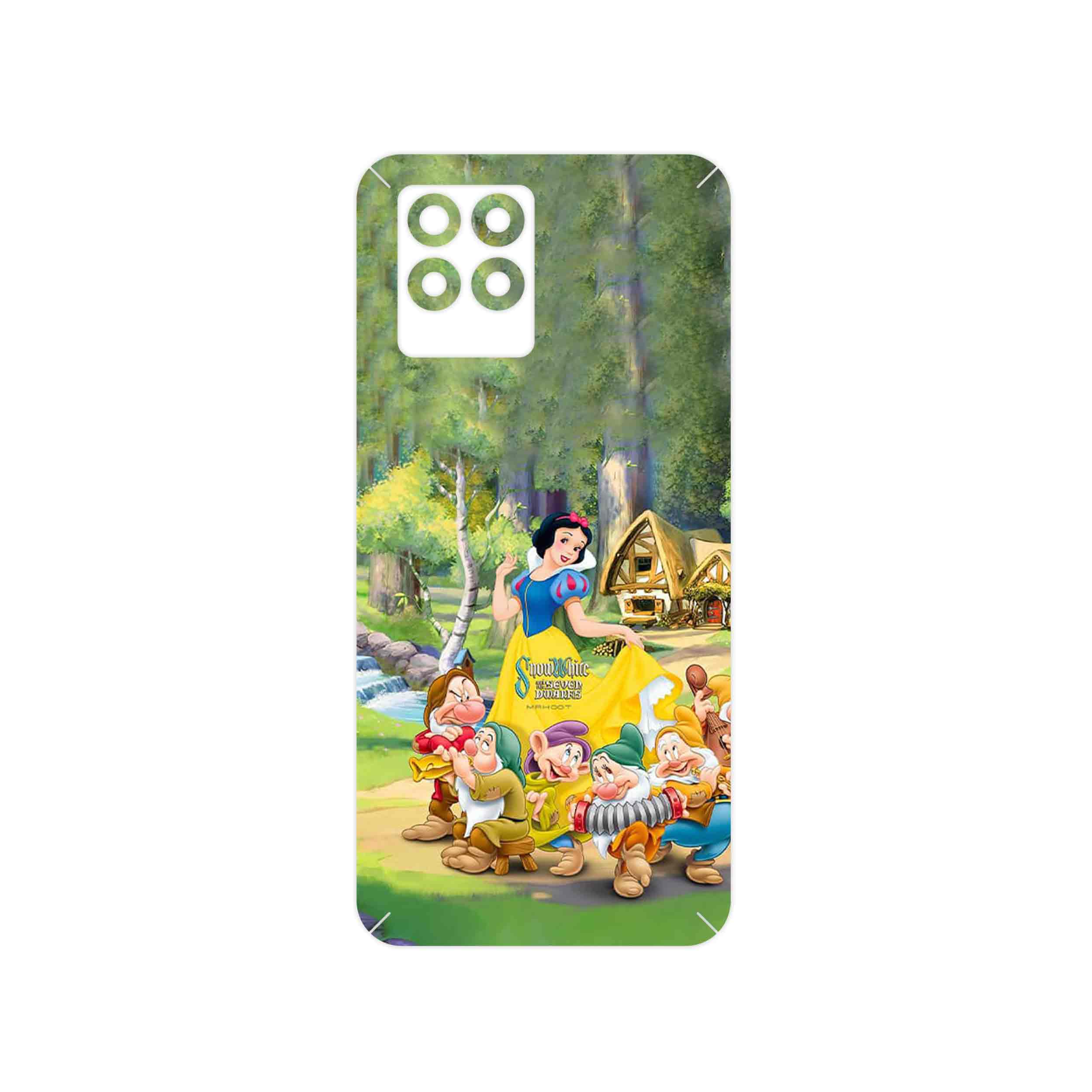 برچسب پوششی ماهوت مدل Snow White مناسب برای گوشی موبایل ریلمی 8 Pro