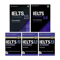  کتاب Cambridge IELTS Academic اثر جمعی از نویسندگان انتشارات زبان مهر جلد 11 تا 15