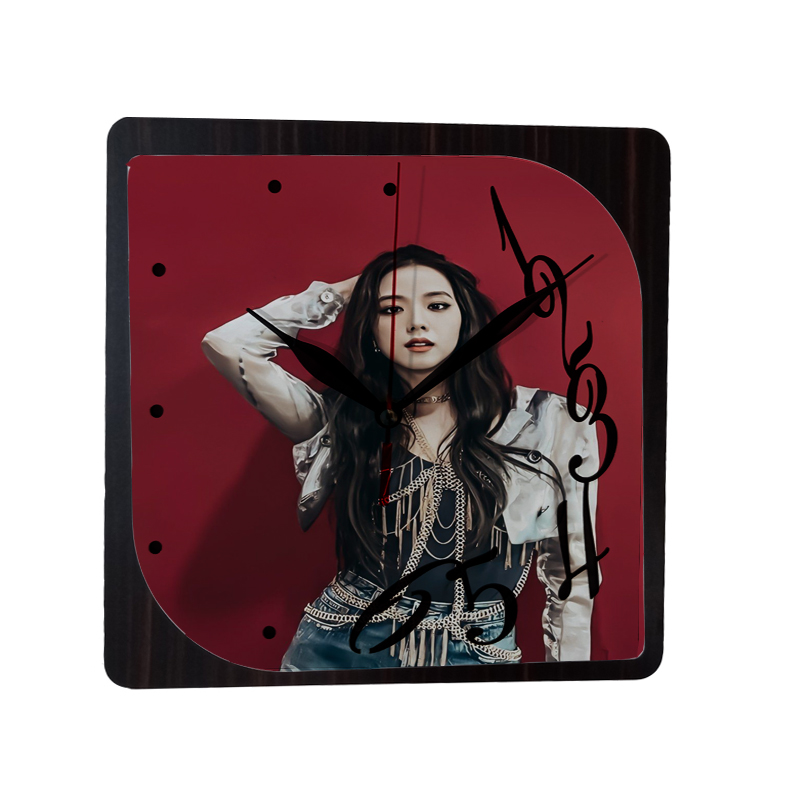 ساعت دیواری طرح بلک پینک کد tp102