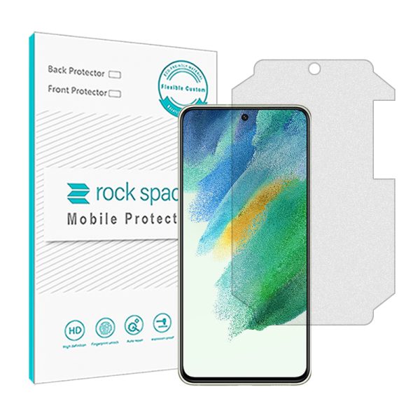 گلس سامسونگ S21 FE مدل نانو هیدروژل مات برند راک اسپیس کد 20204M