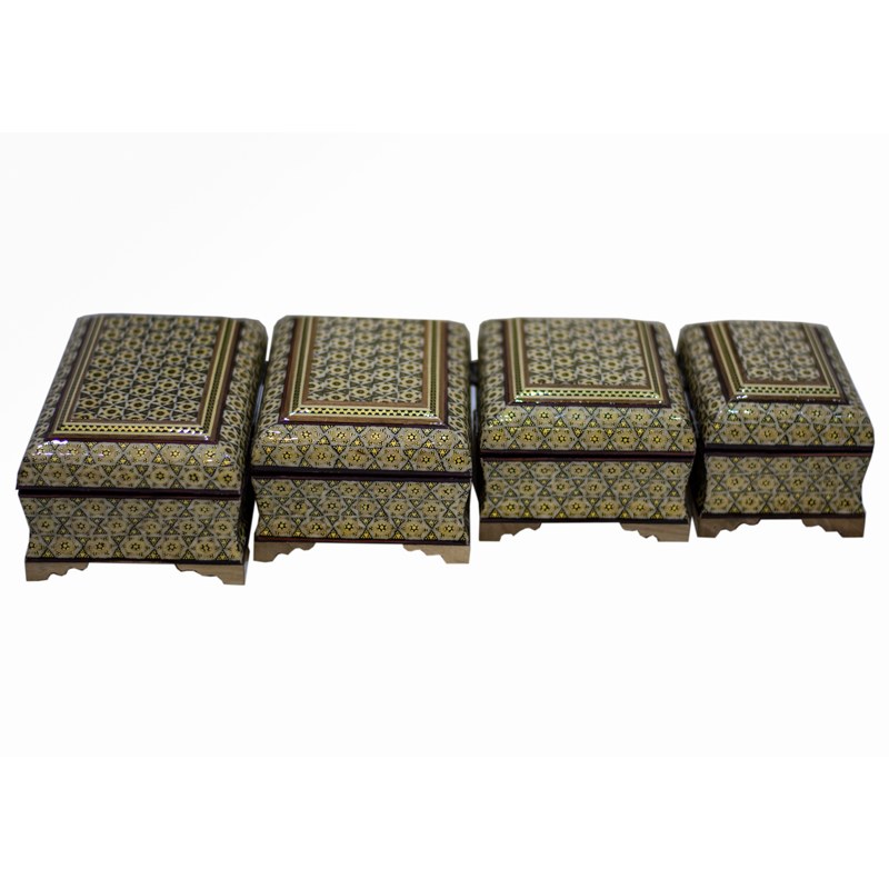 ست جعبه جواهرا ت چهارتایی