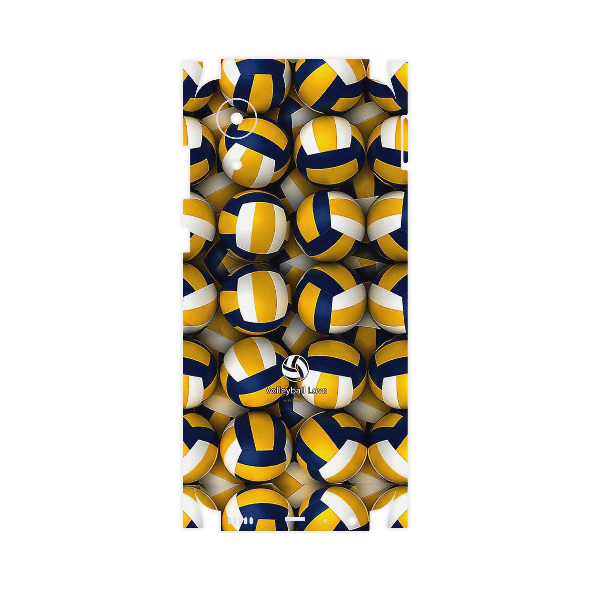 برچسب پوششی ماهوت مدل Volleyball-FullSkin مناسب برای گوشی موبایل سامسونگ Galaxy A03 Core