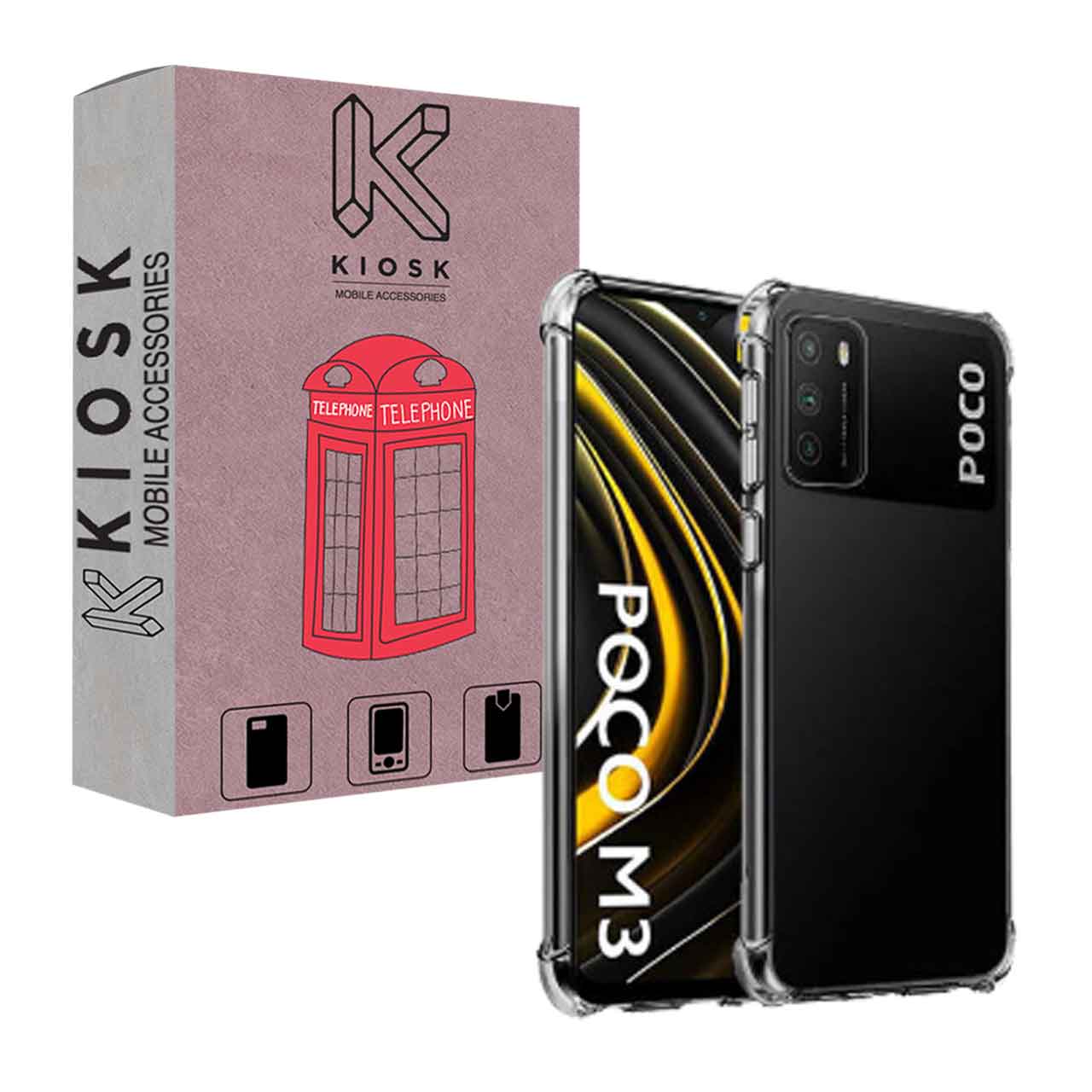 کاور کیوسک مدل KGHE-1 مناسب برای گوشی موبایل شیائومی Poco M3