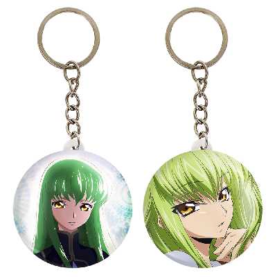 جاکلیدی خندالو مدل سی سی انیمه کد گیاس کد 1305013051 مجموعه 2 عددی