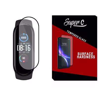 محافظ صفحه نمایش نانو سوپرسی مدل SRC مناسب برای ساعت هوشمند شیائومی Mi Band 6