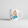 ماگ طرح تن تن مدل tin tin adventures
