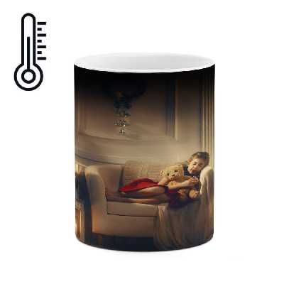 ماگ حرارتی کاکتی طرح کریسمس مدل mgh17029