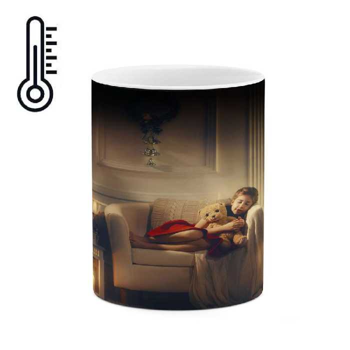 ماگ حرارتی کاکتی طرح کریسمس مدل mgh17029