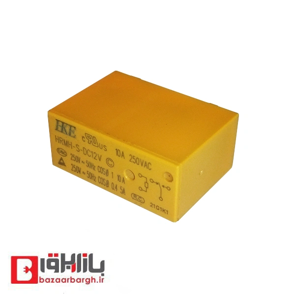 رله 12 ولت 10 آمپر HKE HRMH-S-DC12V