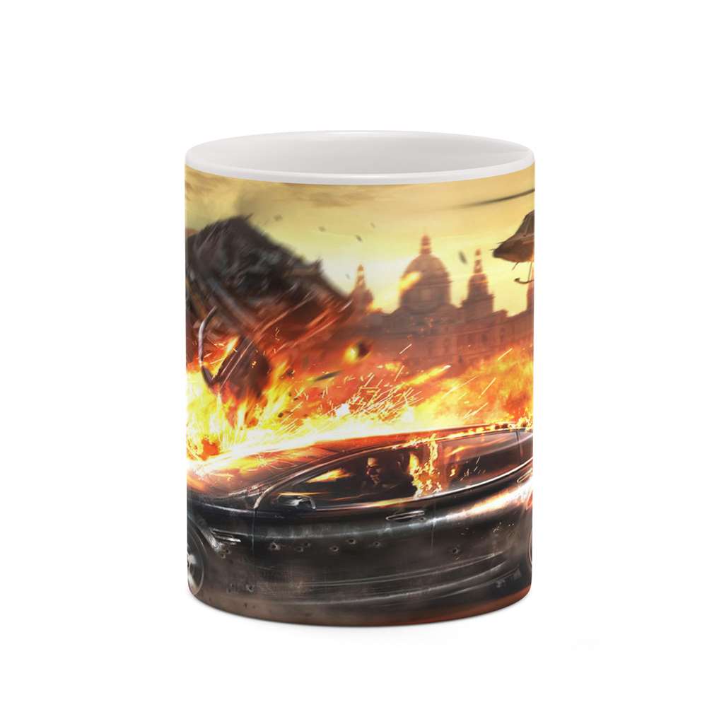 ماگ کاکتی طرح بازی Wheelman مدل mgh20949