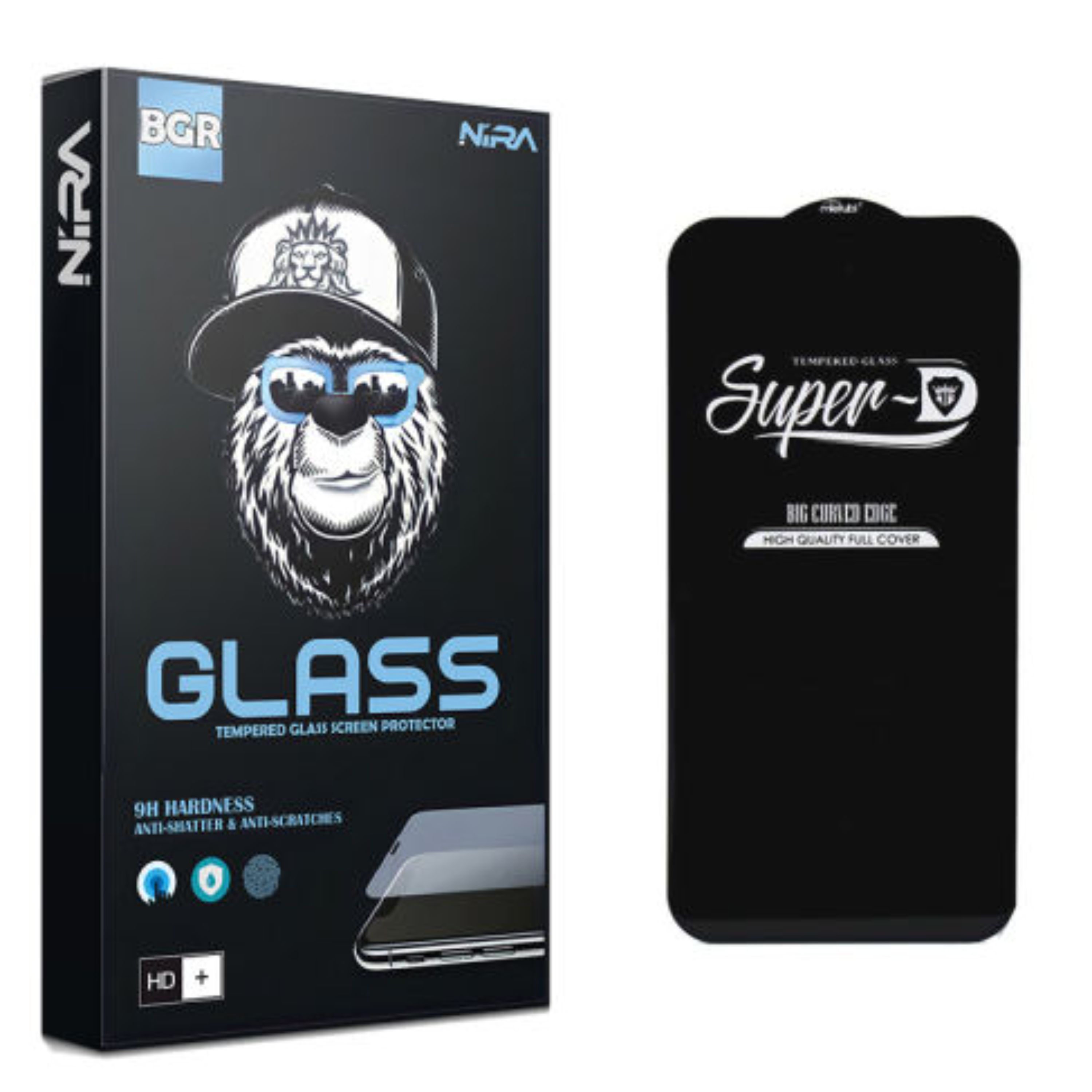 گلس SuperD نیرا مناسب برای گوشی موبایل اپل  iPhone 7 سفید