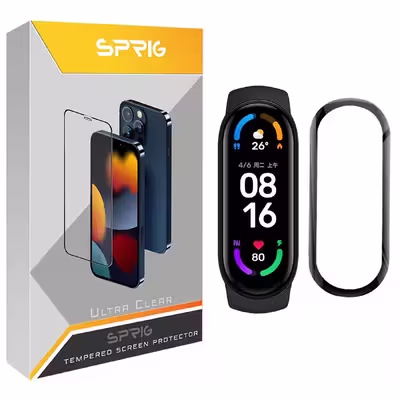 محافظ صفحه نمایش نانو اسپریگ مدل SPG مناسب برای ساعت هوشمند شیایومی Mi Band 6