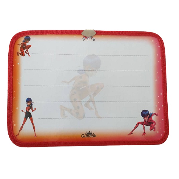 تخته وایت برد گونش مدل دختر کفشدوزک سایز 25×35 سانتی متر