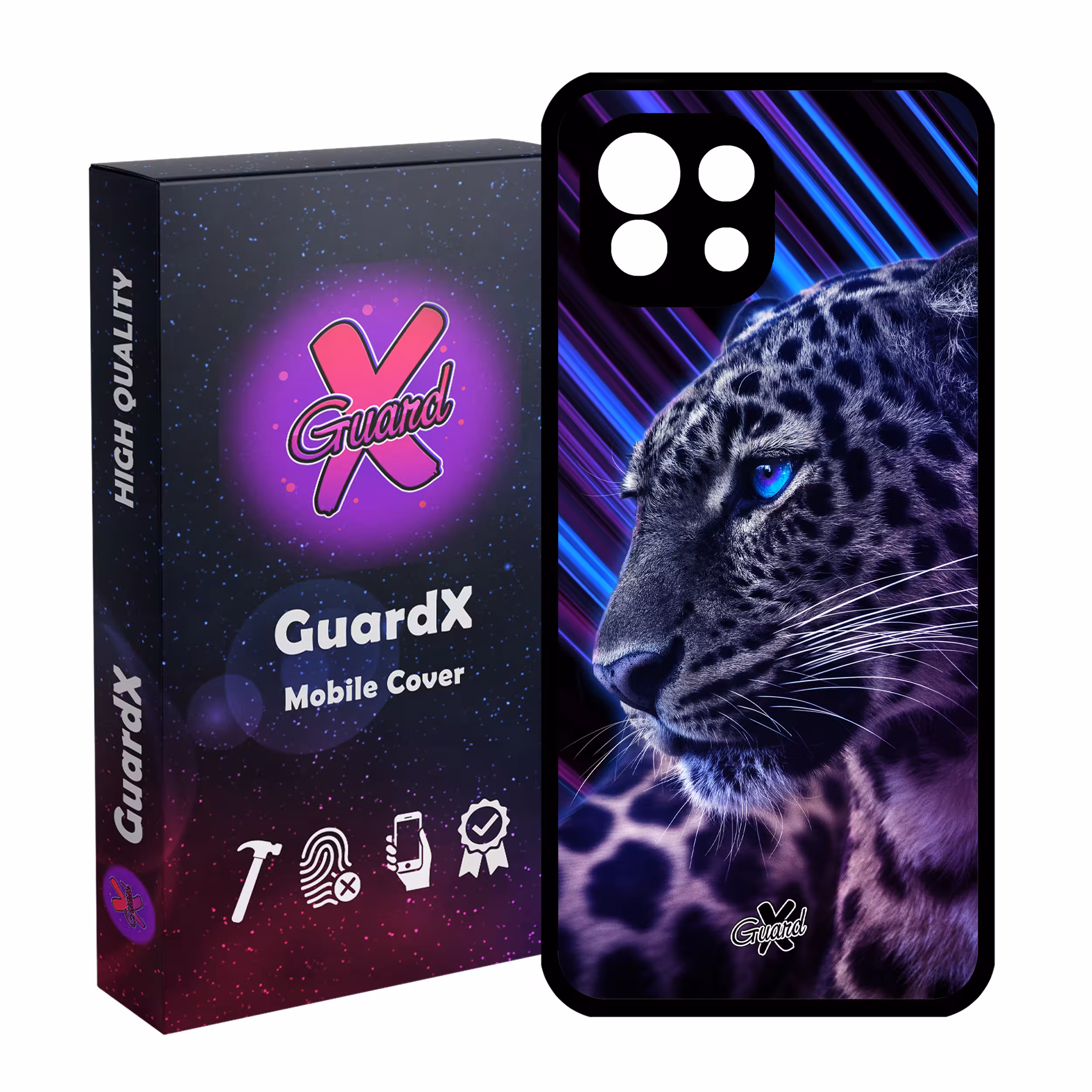 کاور گارد ایکس طرح Leopard مدل Glass10206 مناسب برای گوشی موبایل شیائومی Mi 11 Lite