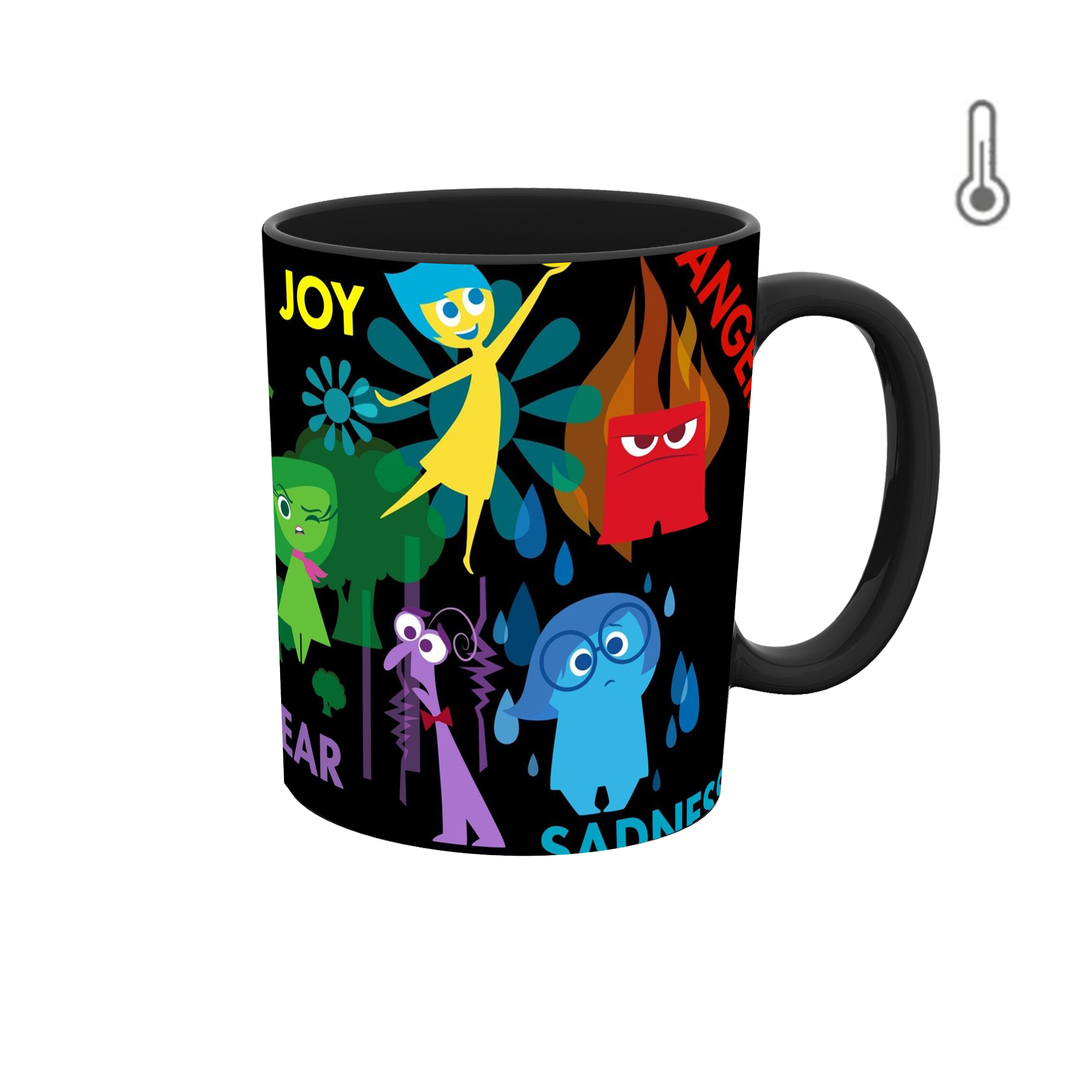 ماگ حرارتی طرح کارتون درون و بیرون