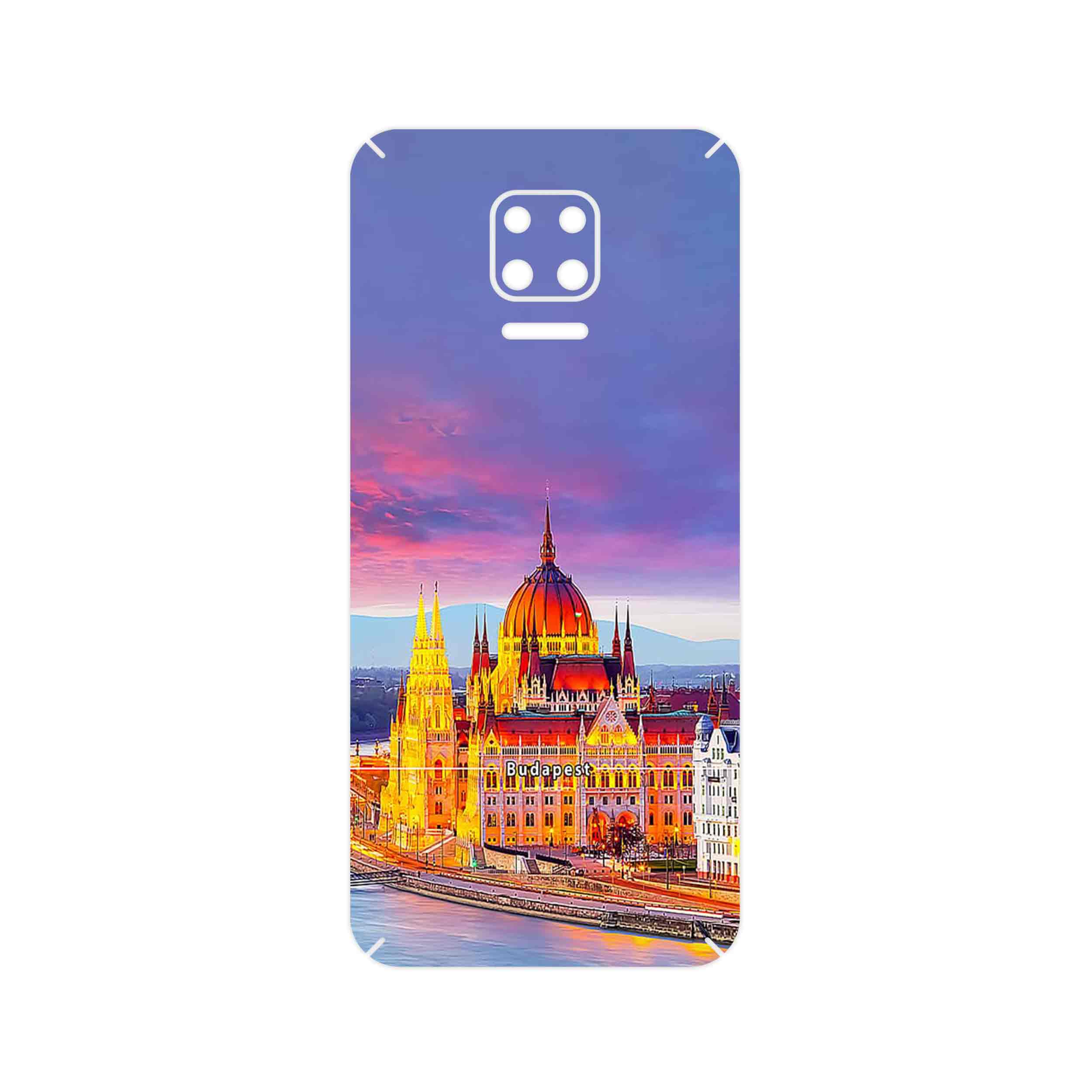 برچسب پوششی ماهوت مدل City of Budapest مناسب برای گوشی موبایل شیائومی Redmi Note 9S