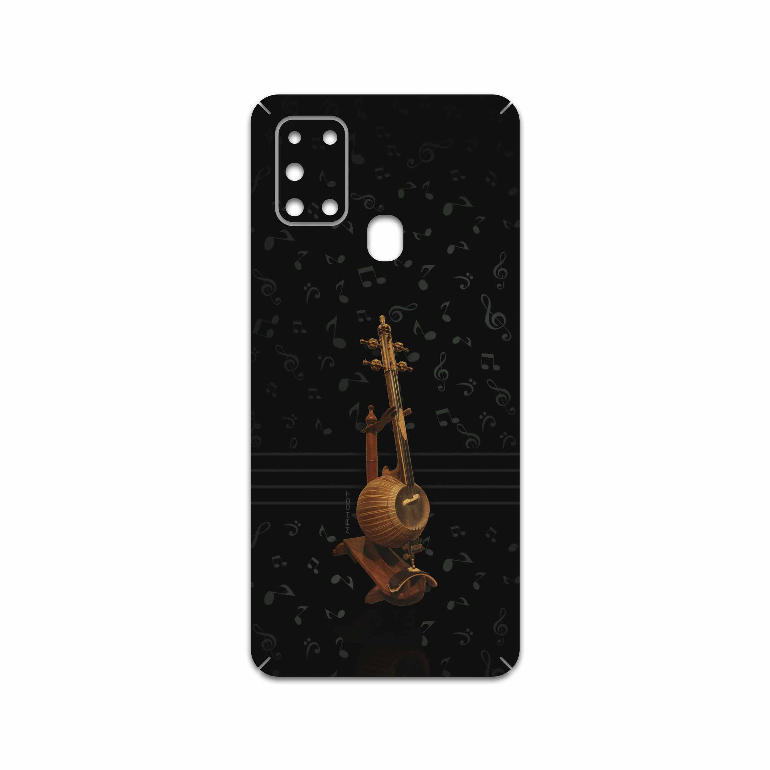 برچسب پوششی ماهوت مدل Persian Fiddle Instrument مناسب برای گوشی موبایل سامسونگ Galaxy A21s