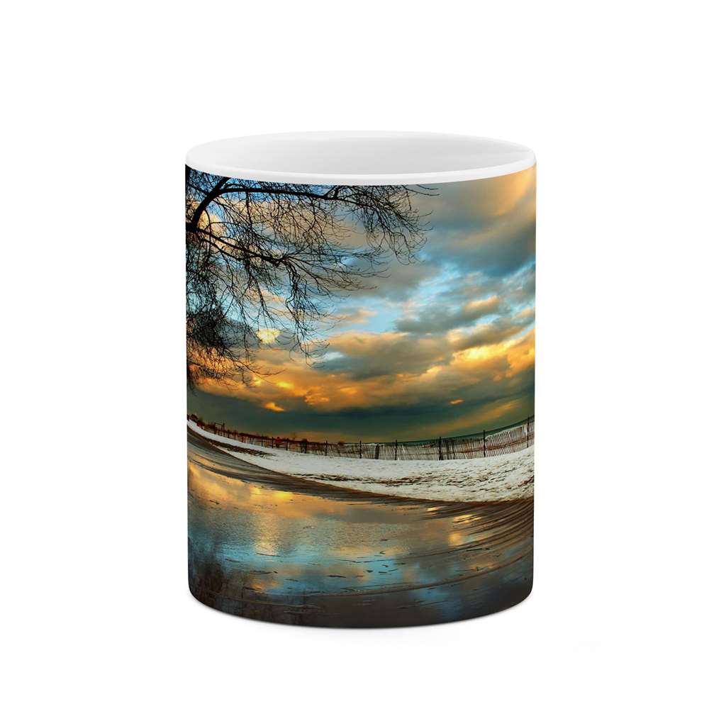 ماگ کاکتی طرح منظره مدل mgs14833