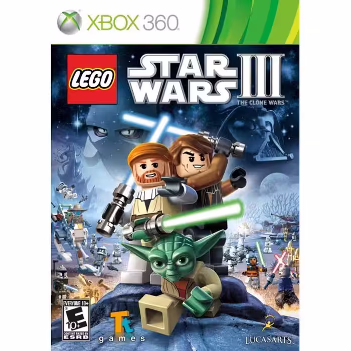 بازی ایکس باکس 360 lego starwars 3