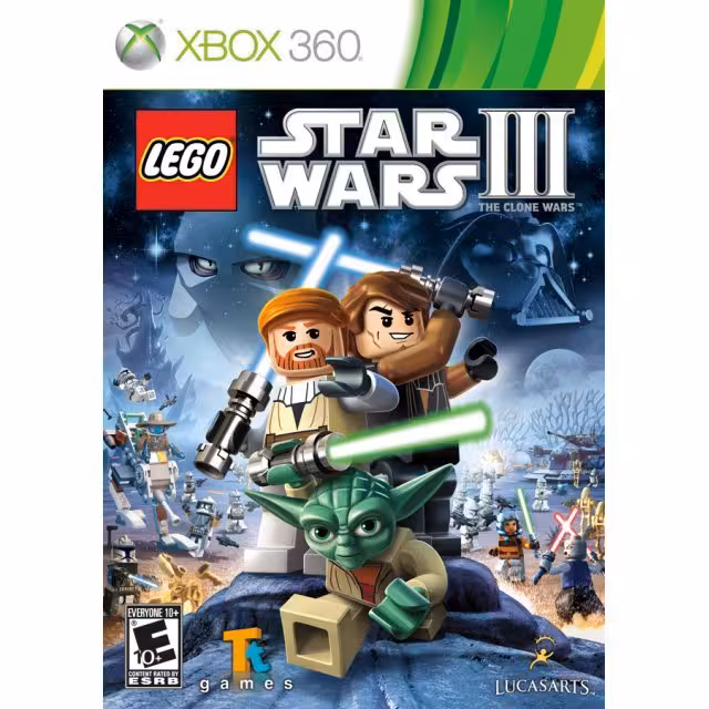بازی ایکس باکس 360 lego starwars 3
