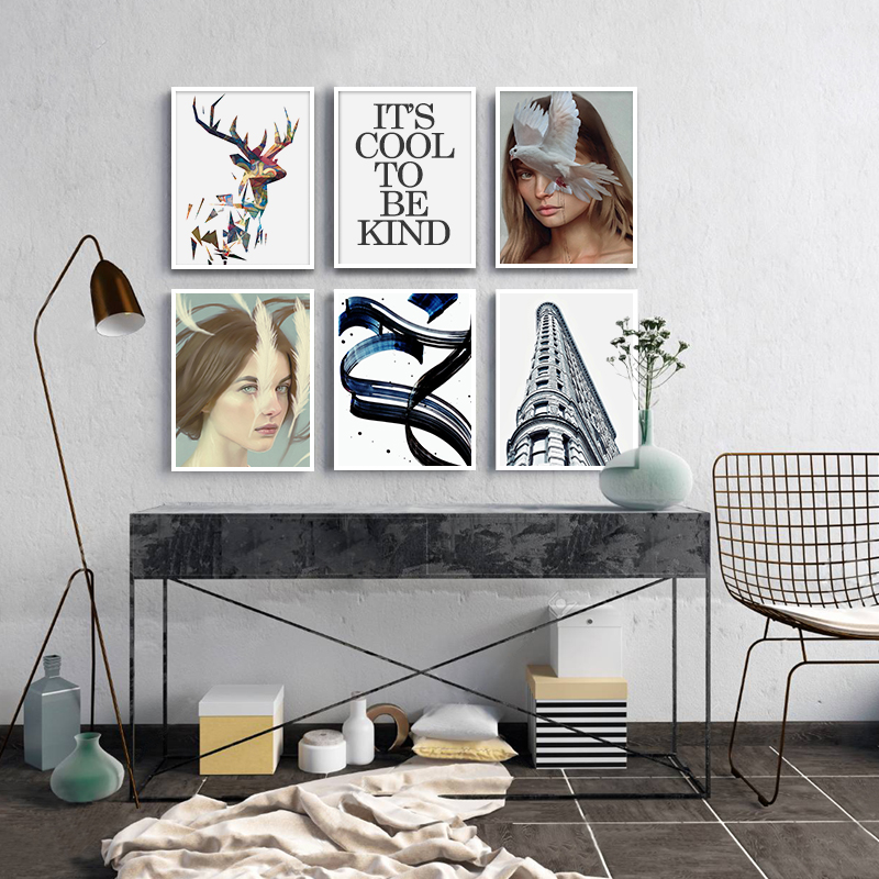 تابلو مدرن کد T61 مجموعه 6 عددی