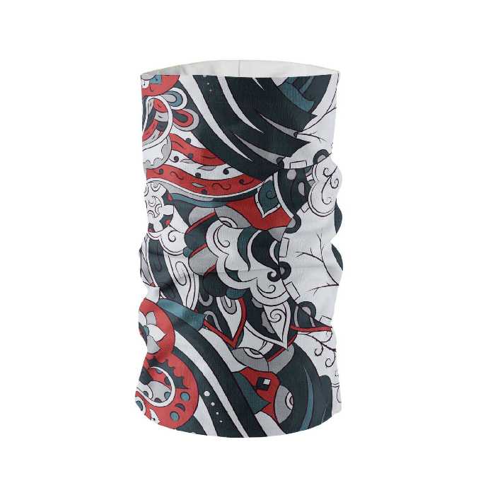 دستمال سر و گردن هاماگراف مدل گل و گیاه