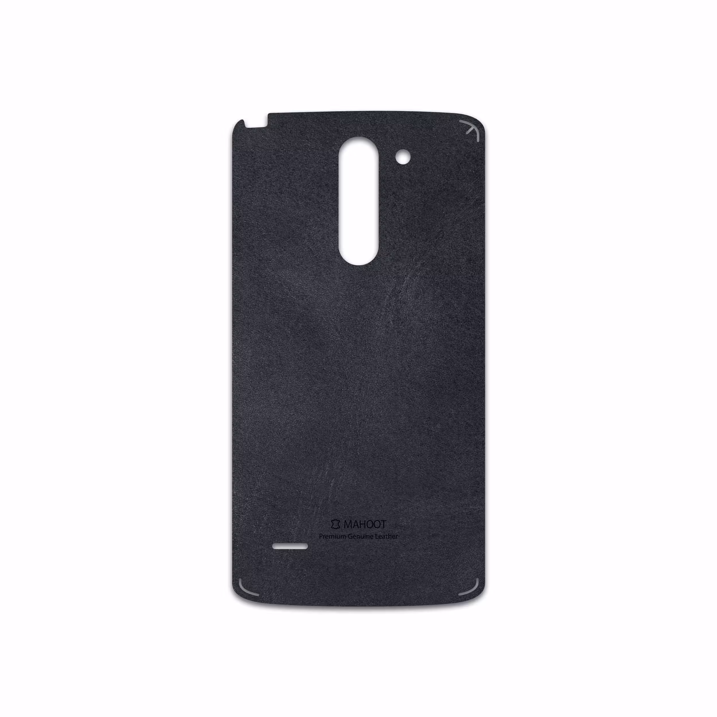 برچسب پوششی ماهوت مدل Graphite Buffalo Leather مناسب برای گوشی موبایل ال جی G3 Stylus