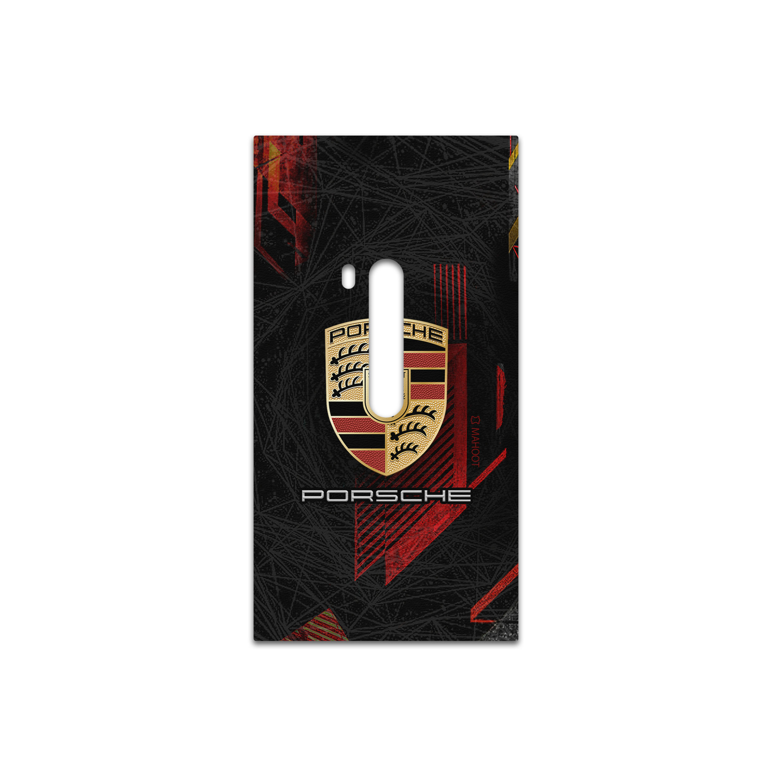برچسب پوششی ماهوت مدل Porsche-Logo مناسب برای گوشی موبایل نوکیا Lumia 920