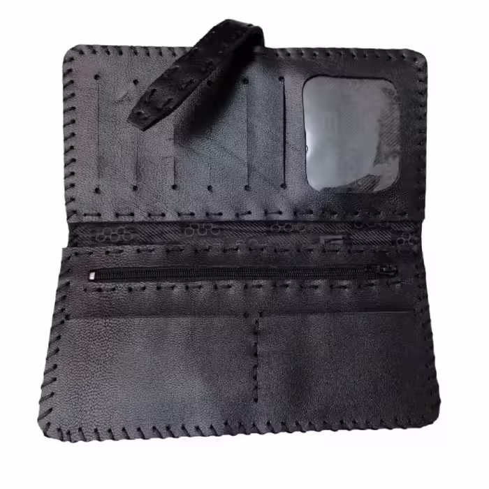 کیف پول چرمی کد 02
