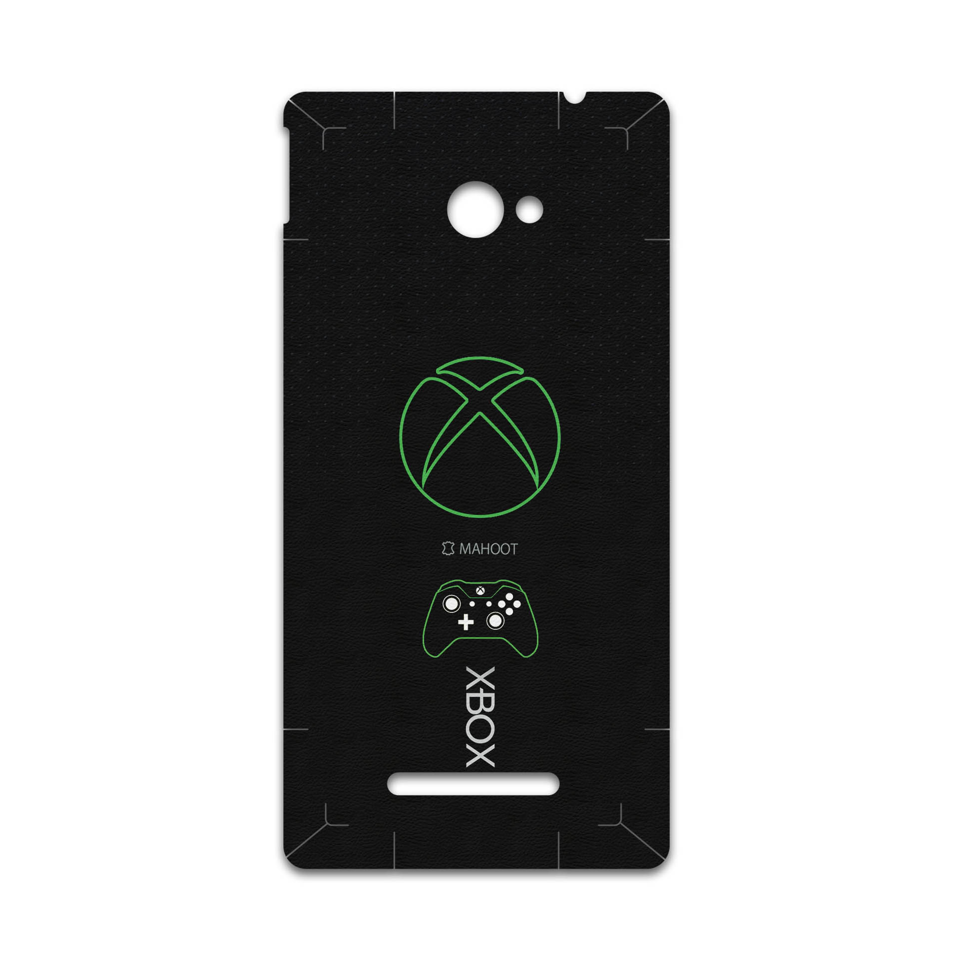 برچسب پوششی ماهوت مدل XBOX مناسب برای گوشی موبایل اچ تی سی 8X