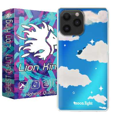   کاور لاین کینگ مدل هولوگرامی Cloud مناسب برای گوشی موبایل اپل IPhone 13 pro Max