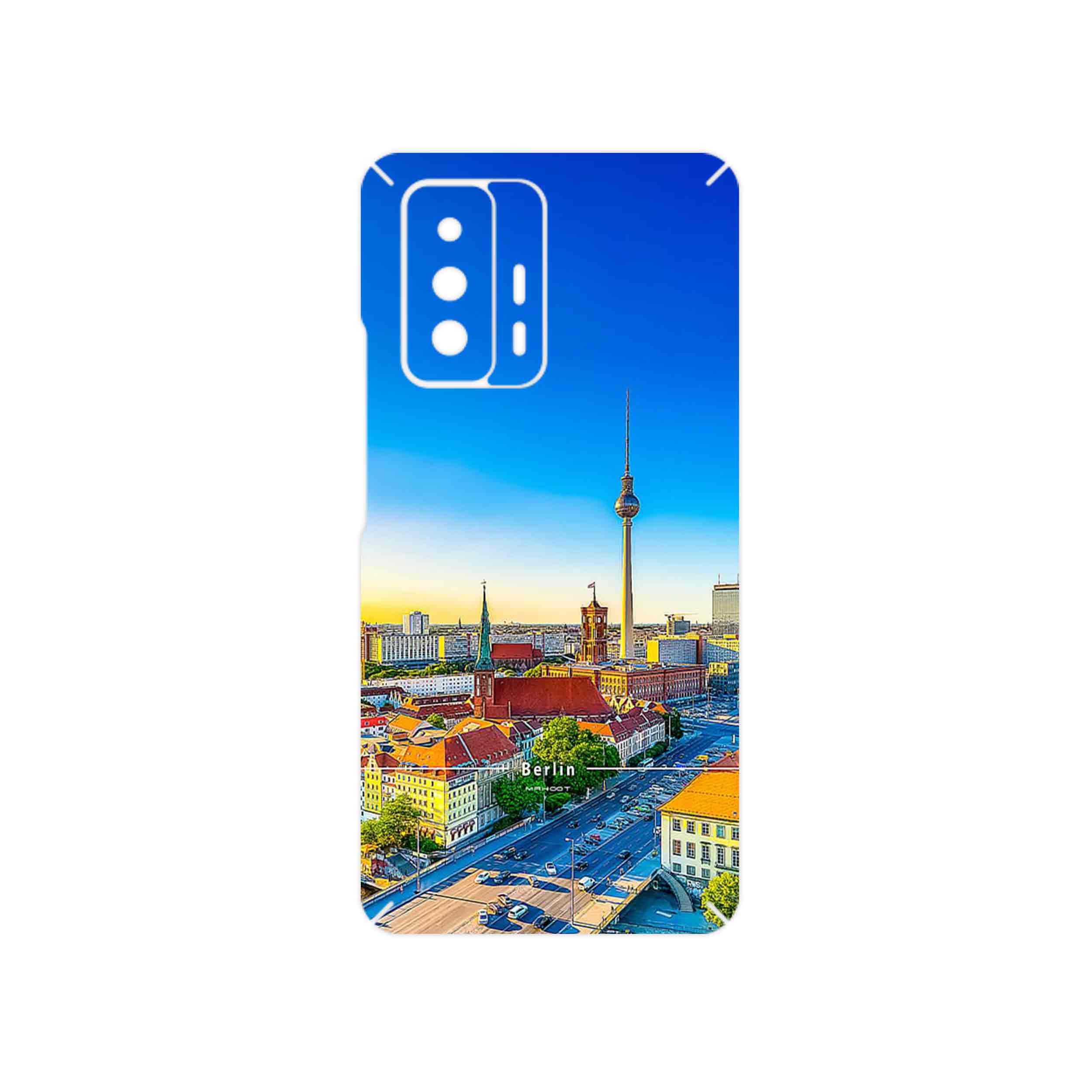 برچسب پوششی ماهوت مدل City of Berlin مناسب برای گوشی موبایل شیائومی 11T 5G