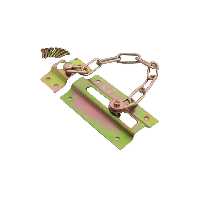 زنجیر پشت در آپارتمانی