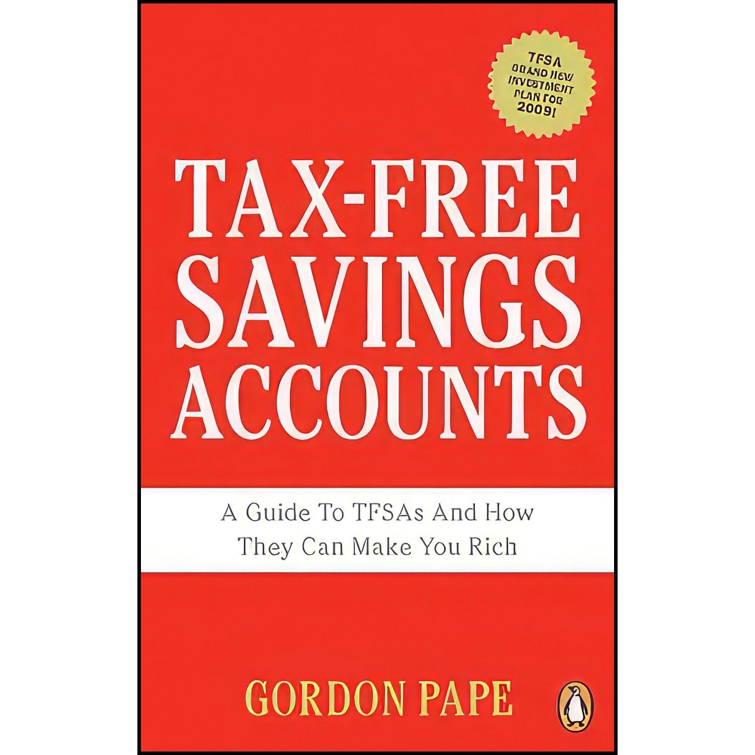 کتاب زبان اصلی TaxFree Savings Accounts اثر Gordon Pape