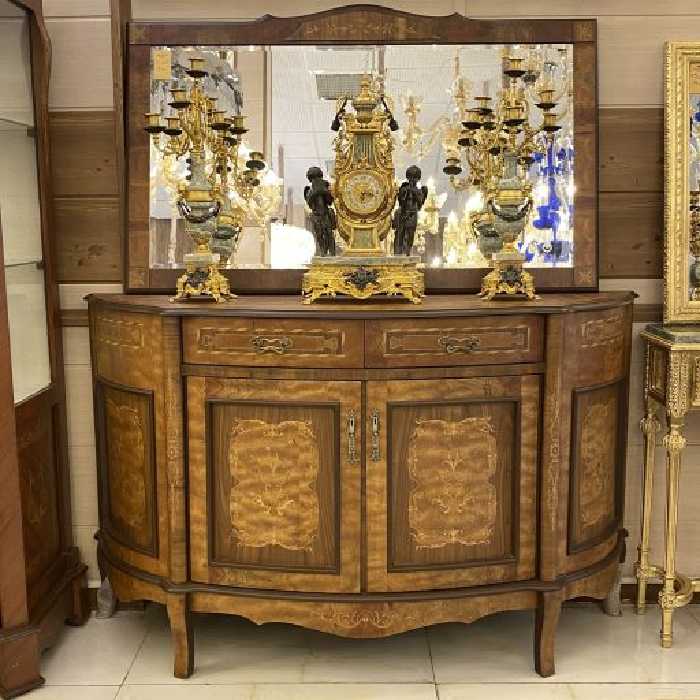 آینه و کنسول شیک معرق کاری