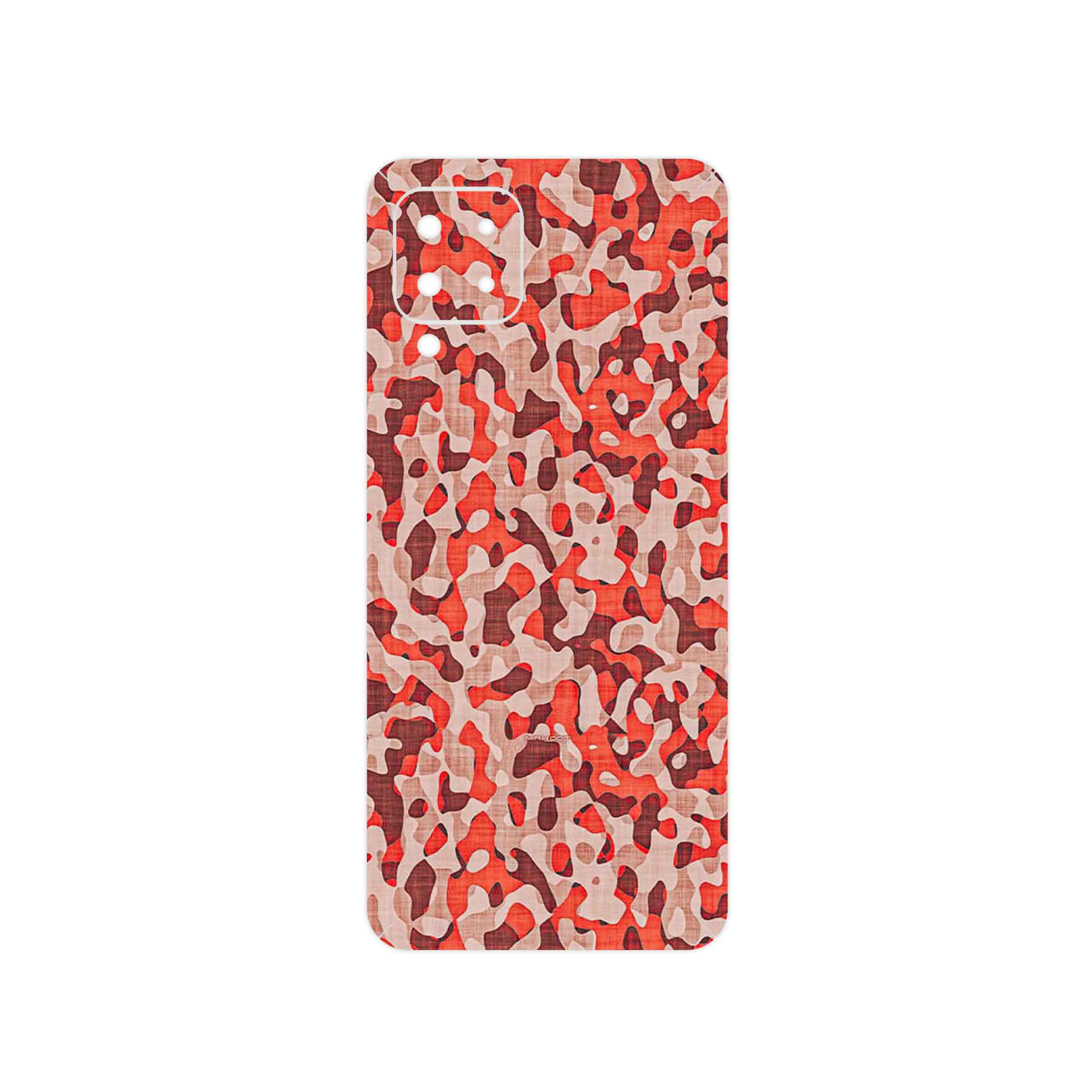 برچسب پوششی ماهوت مدل Red Infantry Army مناسب برای گوشی موبایل سامسونگ Galaxy M22