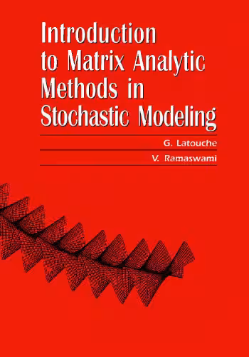 خرید و دانلود نسخه کامل کتاب Introduction to matrix analytic methods in stochastic modeling
