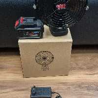 پنکه شارژی مینی 36 ولت 5 آمپر برند باس BOSS پس کرایه