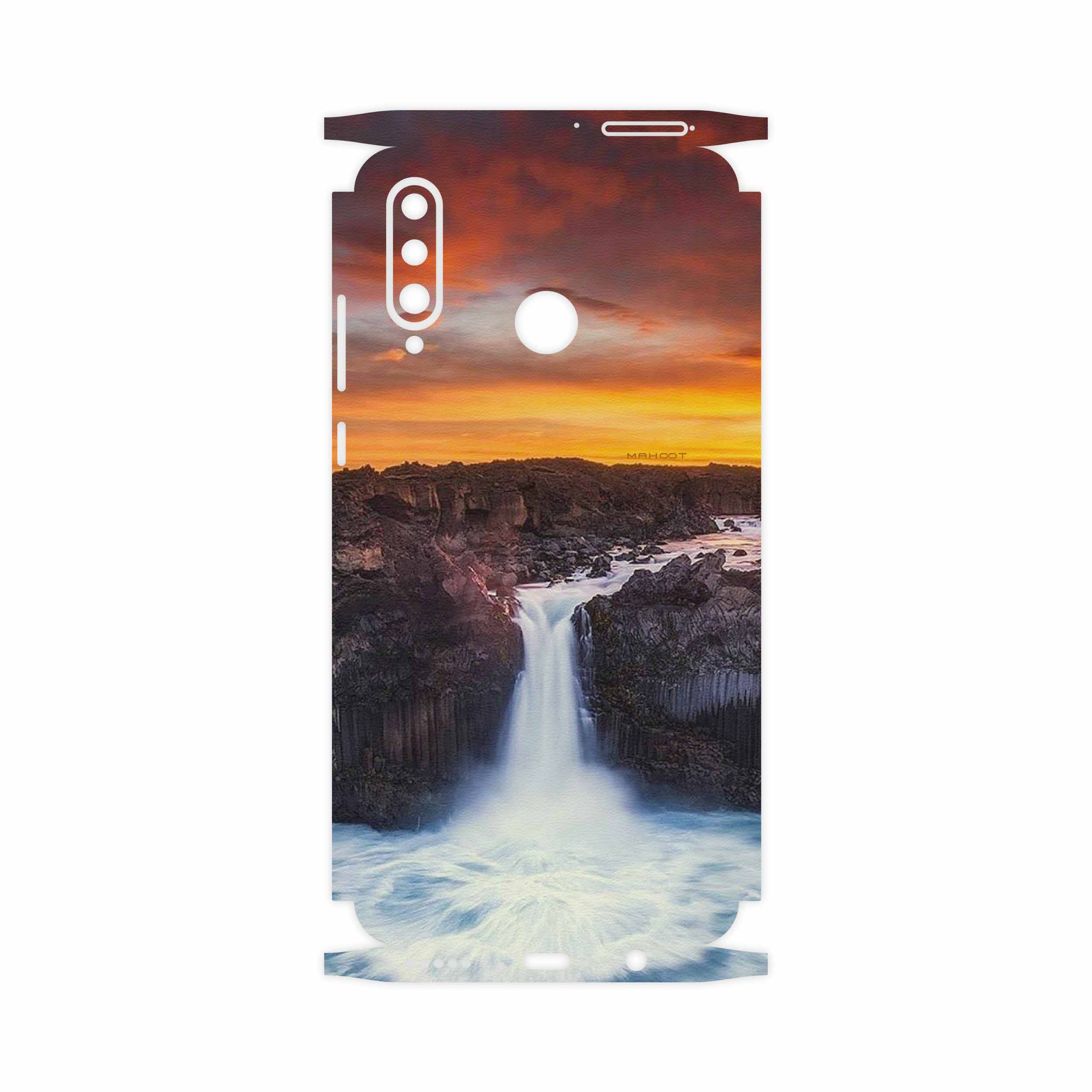 برچسب پوششی ماهوت مدل Waterfall-FullSkin مناسب برای گوشی موبایل هوآوی P30 Lite