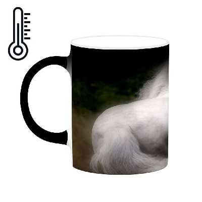 ماگ حرارتی کاکتی طرح اسب مدل mgh24293