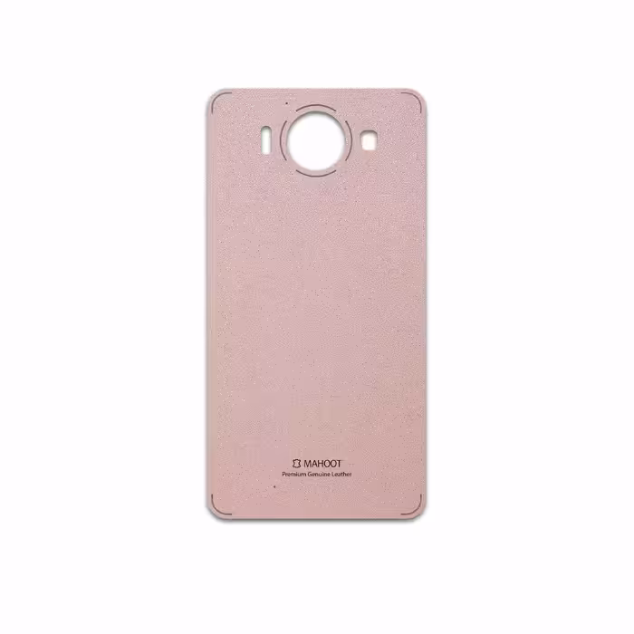برچسب پوششی ماهوت مدل Rose Gold Leather مناسب برای گوشی موبایل مایکروسافت Lumia 950