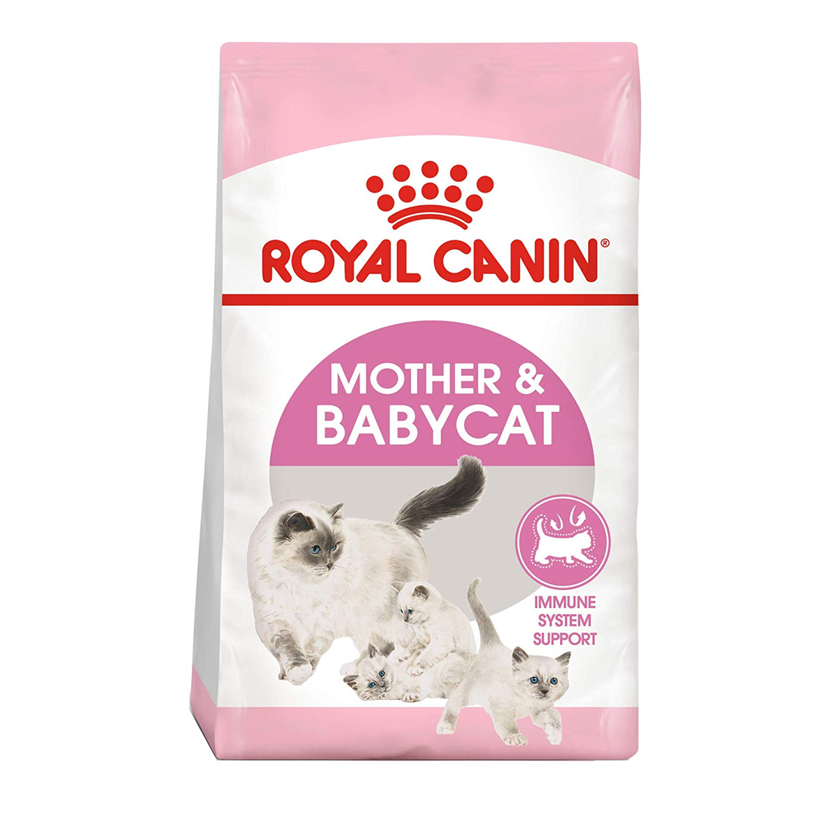 غذای خشک گربه رویال کنین مدل mother and babycat کد 2021 وزن 400 گرم