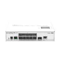 قیمت و خرید سوییچ شبکه 10 پورت میکروتیک مدل CRS212-1G-10S-1S IN | نت ران