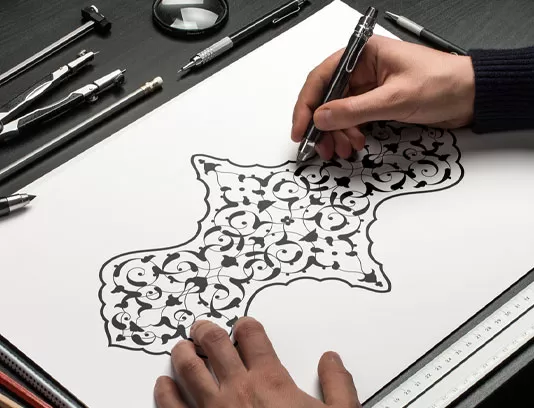 طرح وکتور ترنج اسلیمی | گرافیک با طعم تربچه